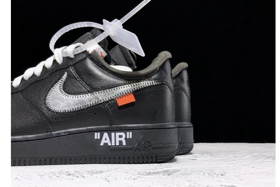 Nike '07 Low Off-White Air   1 MoMA Force  AV5210-001 0708